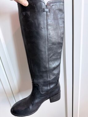 Ronson's Ronsport genuine leather upper tall boots sice 9.5